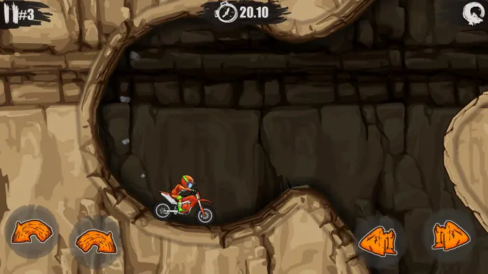 Moto X3M Bike Race Game android App screenshot 2