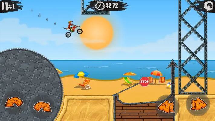 Moto X3M Bike Race Game android App screenshot 3